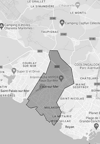 MASQUE MAP VAUX SUR MER